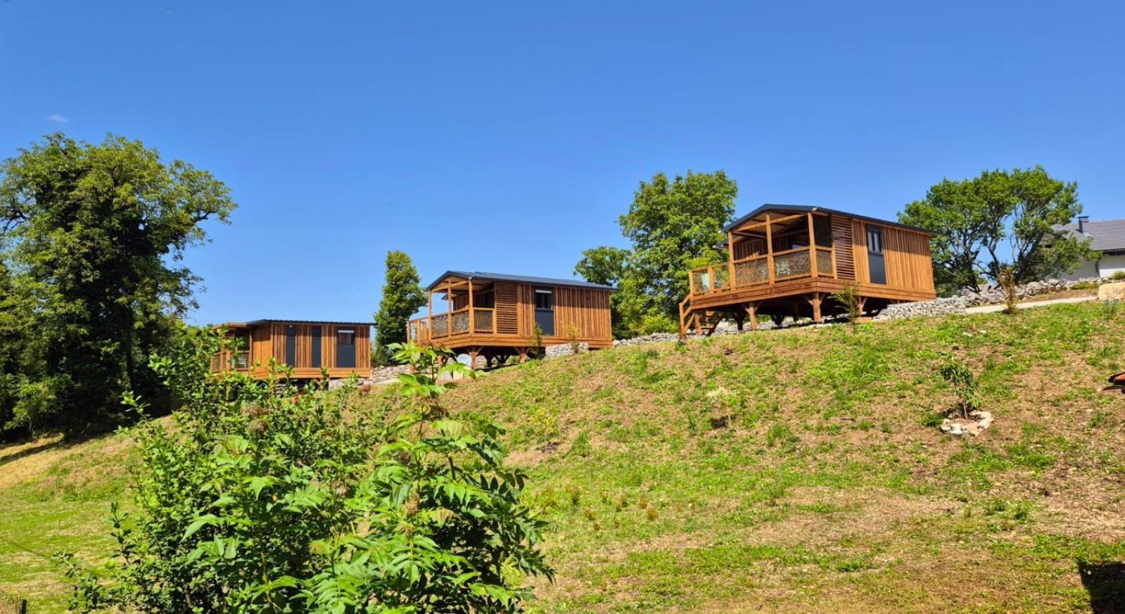 Les Lodges D'Emeraude Maisod Kültér fotó